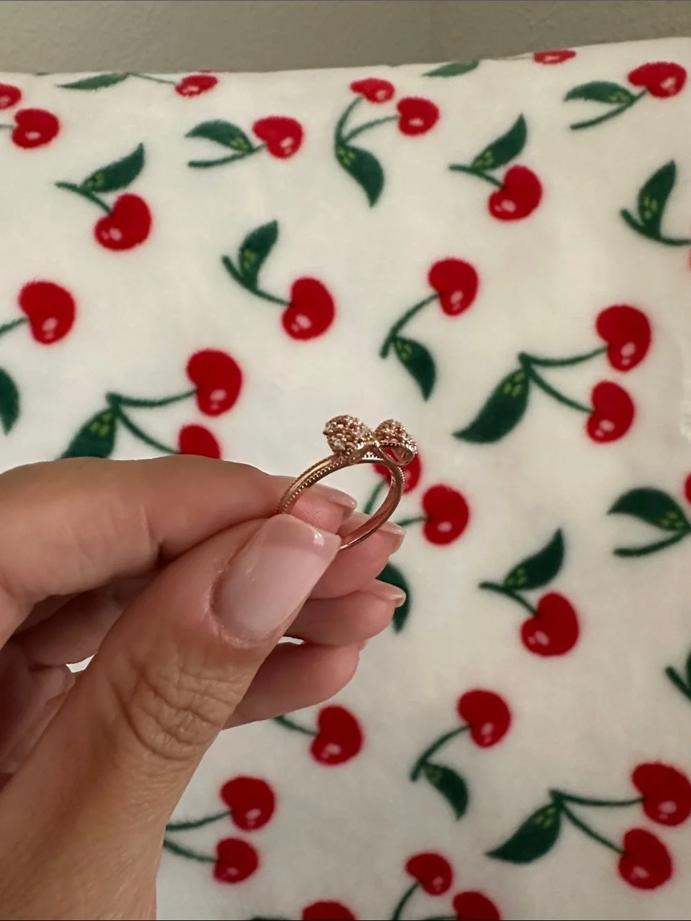 Rose Gold Love Knot Ring